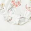 imageSimplee kids Baby Infant Girls Cotton Short Sleeve Summer Ruffle Romper 324 MonthsAbwhite
