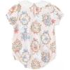 imageSimplee kids Baby Infant Girls Cotton Short Sleeve Summer Ruffle Romper 324 MonthsBapink
