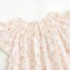 imageSimplee kids Baby Infant Girls Cotton Short Sleeve Summer Ruffle Romper 324 MonthsBapink Floral