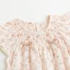 imageSimplee kids Baby Infant Girls Cotton Short Sleeve Summer Ruffle Romper 324 MonthsBapink Floral