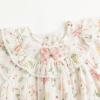 imageSimplee kids Baby Infant Girls Cotton Short Sleeve Summer Ruffle Romper 324 MonthsBbunny Floral