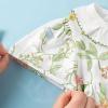 imageSimplee kids Baby Infant Girls Cotton Short Sleeve Summer Ruffle Romper 324 MonthsCcfloral