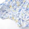 imageSimplee kids Baby Infant Girls Cotton Sleeveless Summer Ruffle Romper Outfits 324 MonthsDpblue Floral