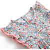 imageSimplee kids Baby Infant Girls Cotton Sleeveless Summer Ruffle Romper Outfits 324 MonthsDpink Blue