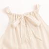 imageSimplee kids Girls Dresses Sleeveless Linen Teen Dresses Casual Summer DressApricot