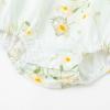 imageSimplee kids Infant Baby Girls Floral Rompers Little Girls Floral Onesie Jumpsuit Romper 324MEgreen