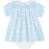 imageSimplee kids Infant Baby Girls Floral Rompers Little Girls Floral Onesie Jumpsuit Romper 324MElight Blue