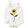 imageSimplee kids Baby Girls Sunflower Knit Rompers Knit Clothes for Newborn Baby GirlsGwhite