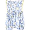 imageSimplee kids Baby Infant Girls Cotton Sleeveless Summer Ruffle Romper Outfits 324 MonthsDpblue Floral