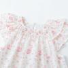 imageSimplee kids Baby Girl Dress Toddler Casual Dresses Summer Solid Color Floral Girl ClothesAaapink