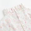 imageSimplee kids Baby Girl Smocked Dress Casual Long Sleeve Dresses Floral Print Sundress Princess Dress for ToddlerCcpink Floral