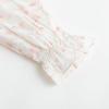 imageSimplee kids Baby Girl Smocked Dress Casual Long Sleeve Dresses Floral Print Sundress Princess Dress for ToddlerCcpink Floral
