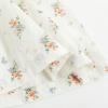imageSimplee kids Baby Girl Smocked Dress Summer Casual Short Sleeve Dresses Floral Print Sundress Princess Dress for ToddlersBaapricot Flower