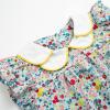 imageSimplee kids Baby Girl Smocked Dress Summer Casual Short Sleeve Dresses Floral Print Sundress Princess Dress for ToddlersCamulticolor1