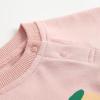imageSimplee kids Baby Girl Outfits Long Sleeve Romper for Baby Boy Spring Fall Clothing Print Cartoon Baby Summer RomperBlight Pink