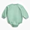 imageSimplee kids Baby Girl Outfits Long Sleeve Romper for Baby Boy Spring Fall Clothing Print Cartoon Baby Summer RomperClight Green