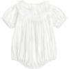 imageSimplee kids Baby Girls Romper Print Summer Onesie Puff Sleeve Button Baby Girl Clothe