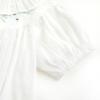 imageSimplee kids Baby Girls Romper Print Summer Onesie Puff Sleeve Button Baby Girl Clothe