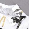 imageSimplee kids Baby Boy Outfits Short Sleeve Clothing Set Print Cartoon Baby Summer Romper