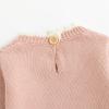 imageSimplee kids Baby Girls Kint Romper Fall Long Sleeve Rompers Newborn Baby Solid Overall Jumpsuit OutfitsCpink