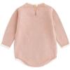 imageSimplee kids Baby Girls Kint Romper Fall Long Sleeve Rompers Newborn Baby Solid Overall Jumpsuit OutfitsCpink