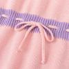 imageSimplee kids Baby Girls Kint Romper Fall Long Sleeve Rompers Newborn Baby Solid Overall Jumpsuit OutfitsDpink