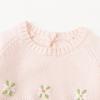 imageSimplee kids Baby Girls Kint Romper Fall Long Sleeve Rompers Newborn Baby Solid Overall Jumpsuit OutfitsAlight Pink