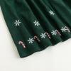 imageSimplee kids Baby Girls Peter Pan Collar Dress Long Sleeve Dress for Winter Autumn 12M6TDark Green