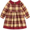 imageSimplee kids Baby Girls Peter Pan Collar Dress Long Sleeve Dress for Winter Autumn 12M6TRed