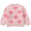 imageSimplee kids Baby Sweater Animal Leopard Printed Baby Cardigan for Autumn FallCpink