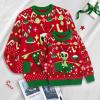 imageSimplee kids Family Matching Christmas Sweaters Xmas Print Ugly Funny Jumper Holiday Pullover TopsAredalient