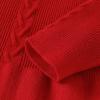 imageSimplee kids Little Girls Outfits Flying Sleeve Cozy Casual Cotton Sweater Dress