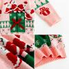 imageSimplee kids Ugly Christmas Sweater Family Matching Outfits for Women Men Party Sweaters Knitted PulloverApink