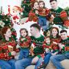 imageSimplee kids Ugly Christmas Sweater Family Matching Outfits for Women Men Party Sweaters Knitted PulloverGingerbread Manred