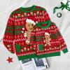 imageSimplee kids Ugly Christmas Sweater Family Matching Outfits for Women Men Party Sweaters Knitted PulloverGingerbread Manred