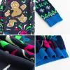 imageSimplee kids Ugly Christmas Sweater Family Matching Outfits for Women Men Party Sweaters Knitted PulloverNewblue