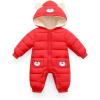 imageSimplee kids Infant Baby Girl Boy Snowsuit Long Sleeve Winter Coat Hooded Warm Bear Outerwear