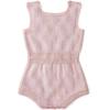 imageSimplee kids Baby Girl Knit Romper Fall Sleeveless Pompoms Rompers Newborn Little Girl Overall Jumpsuit OutfitsApink3