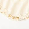 imageSimplee kids Baby Girls Sunflower Knit Rompers Knit Clothes for Newborn Baby GirlsIapricot