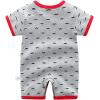 imageSimplee kids Baby Infant Boys Romper Summer Short Sleeve Bodysuit Cotton JumpsuitEcmulticoloured3