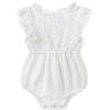 imageSimplee kids Baby Girl Knit Romper Fall Sleeveless Pompoms Rompers Newborn Little Girl Overall Jumpsuit OutfitsE White