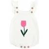 imageSimplee kids Baby Girls Sunflower Knit Rompers Knit Clothes for Newborn Baby GirlsHwhite