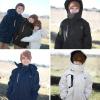 imageSimplee kids Boy Winter Coat Waterproof Ski Jacket Fleece Hooded Snow Warm Padded RaincoatsAbblack