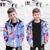 imageSimplee kids Boy Winter Coat Waterproof Ski Jacket Fleece Hooded Snow Warm Padded RaincoatsAfcolour Ink