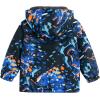 imageSimplee kids Boy Winter Coat Waterproof Ski Jacket Fleece Hooded Snow Warm Padded RaincoatsAgeometric Starry Sky