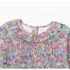 imageSimplee kids Baby Girls Smocked Dress Handmade Spring Fall Casual Dresses Floral Print Sundress Princess Dress for ToddlersApinkfloral