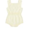 imageSimplee kids Baby Girl Knit Romper Fall Sleeveless Pompoms Rompers Newborn Little Girl Overall Jumpsuit OutfitsAaabeige Apricot