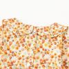 imageSimplee kids Baby Infant Girls Cotton Long Sleeve Summer Ruffle Romper 324 MonthsAorangefloral