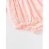 imageSimplee kids Baby Infant Girls Cotton Long Sleeve Summer Ruffle Romper 324 MonthsApinkheart