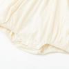 imageSimplee kids Baby Boys Girls Ruffle Romper Summer Outfit Jumpsuit Linen BodysuitsAaabeige
